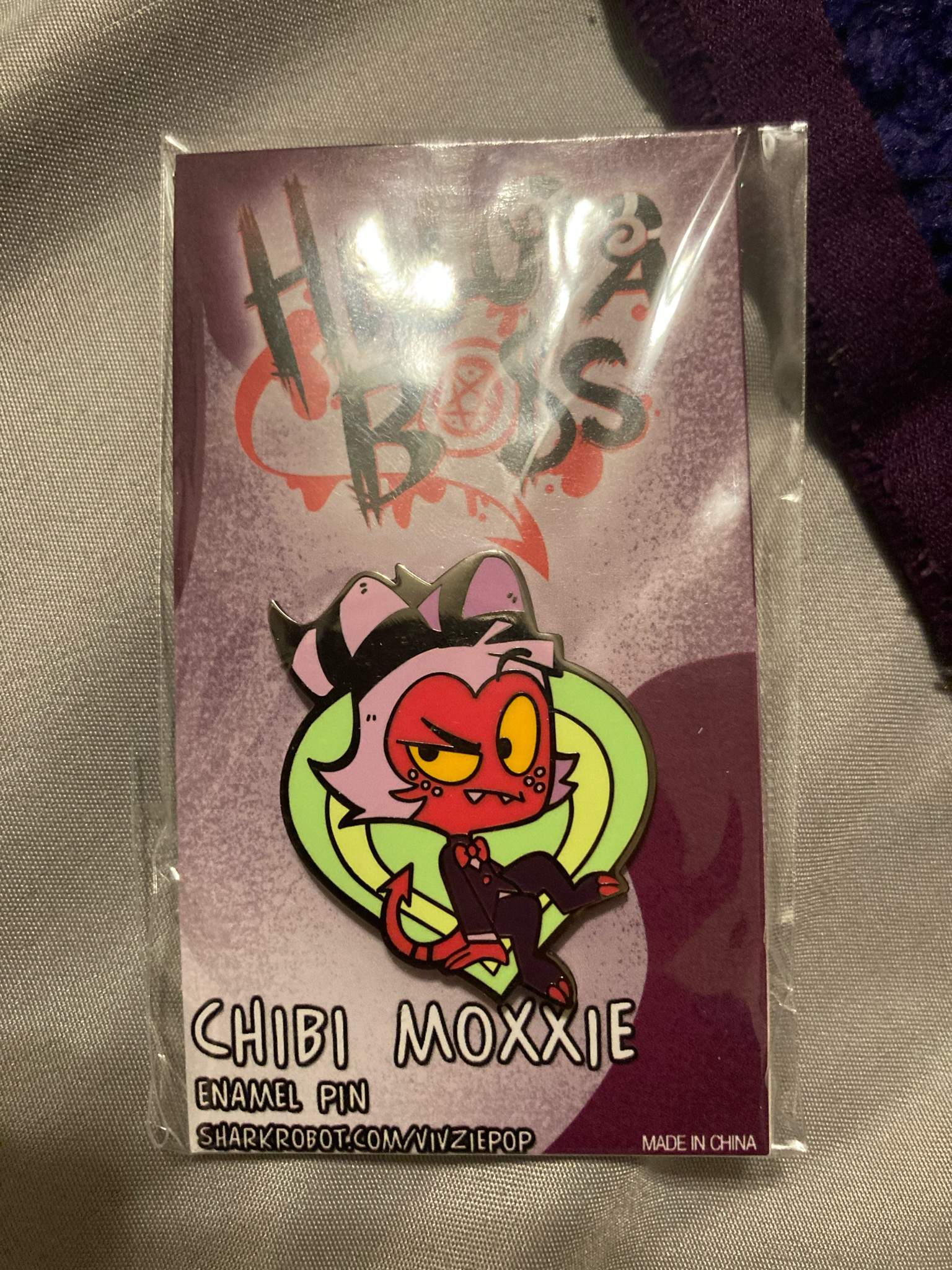 Moxxie Pin | Helluva Boss Amino