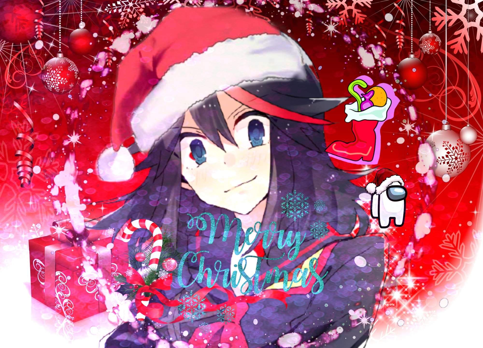 Ryuko And Nui Christmas Profile Picture Edit Kill La Kill Amino 5158