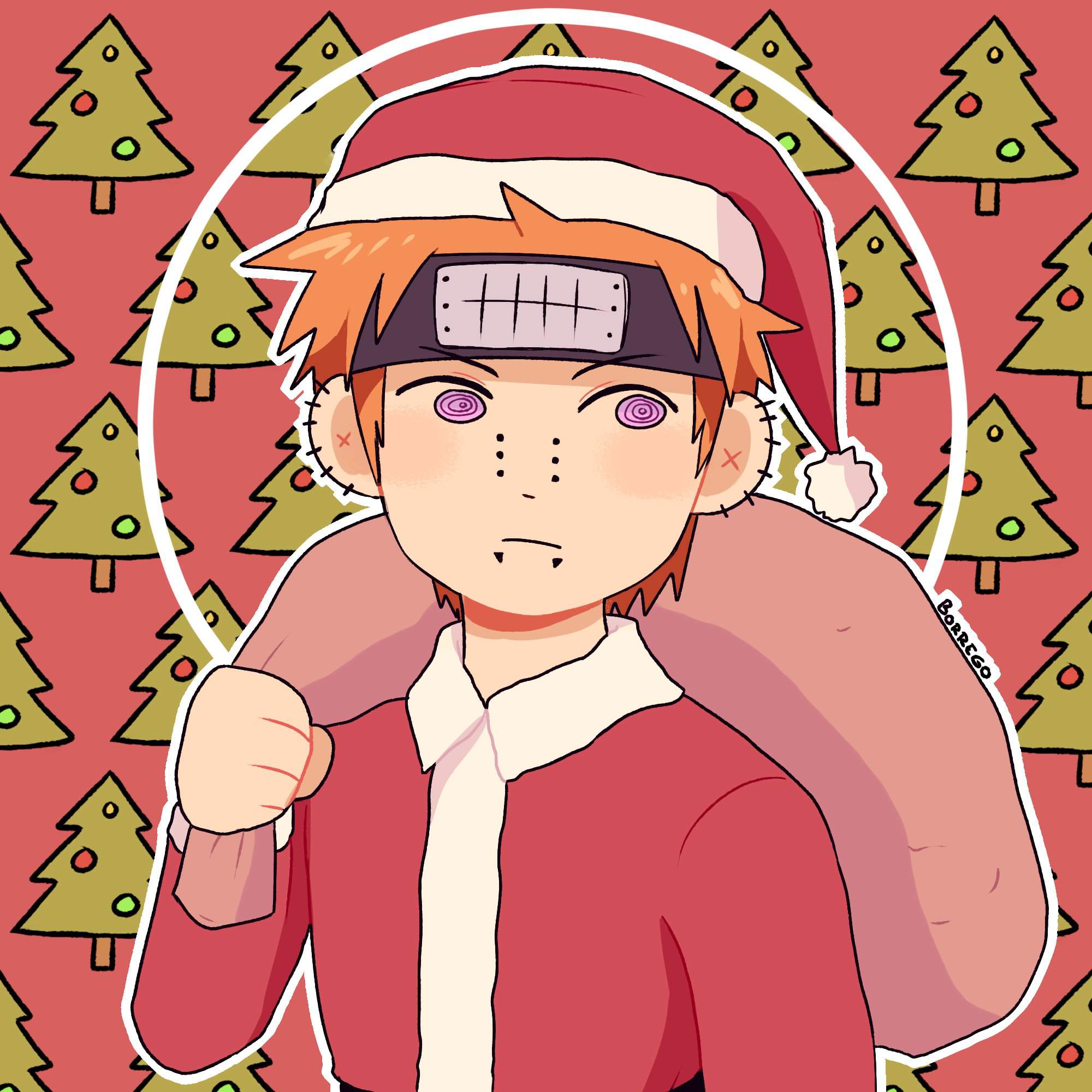 Наруто Рождество Акацуки