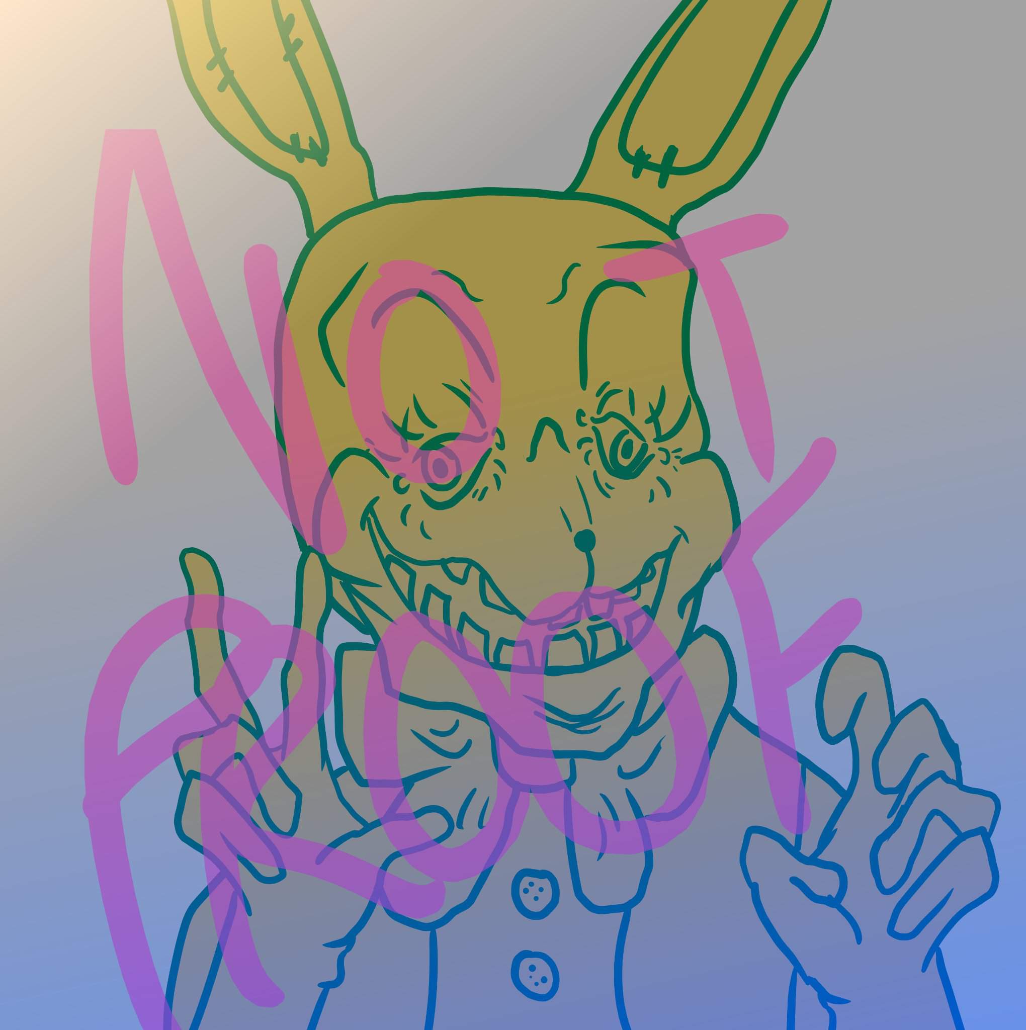 Glitchtrap Wip Five Nights At Freddy S Amino