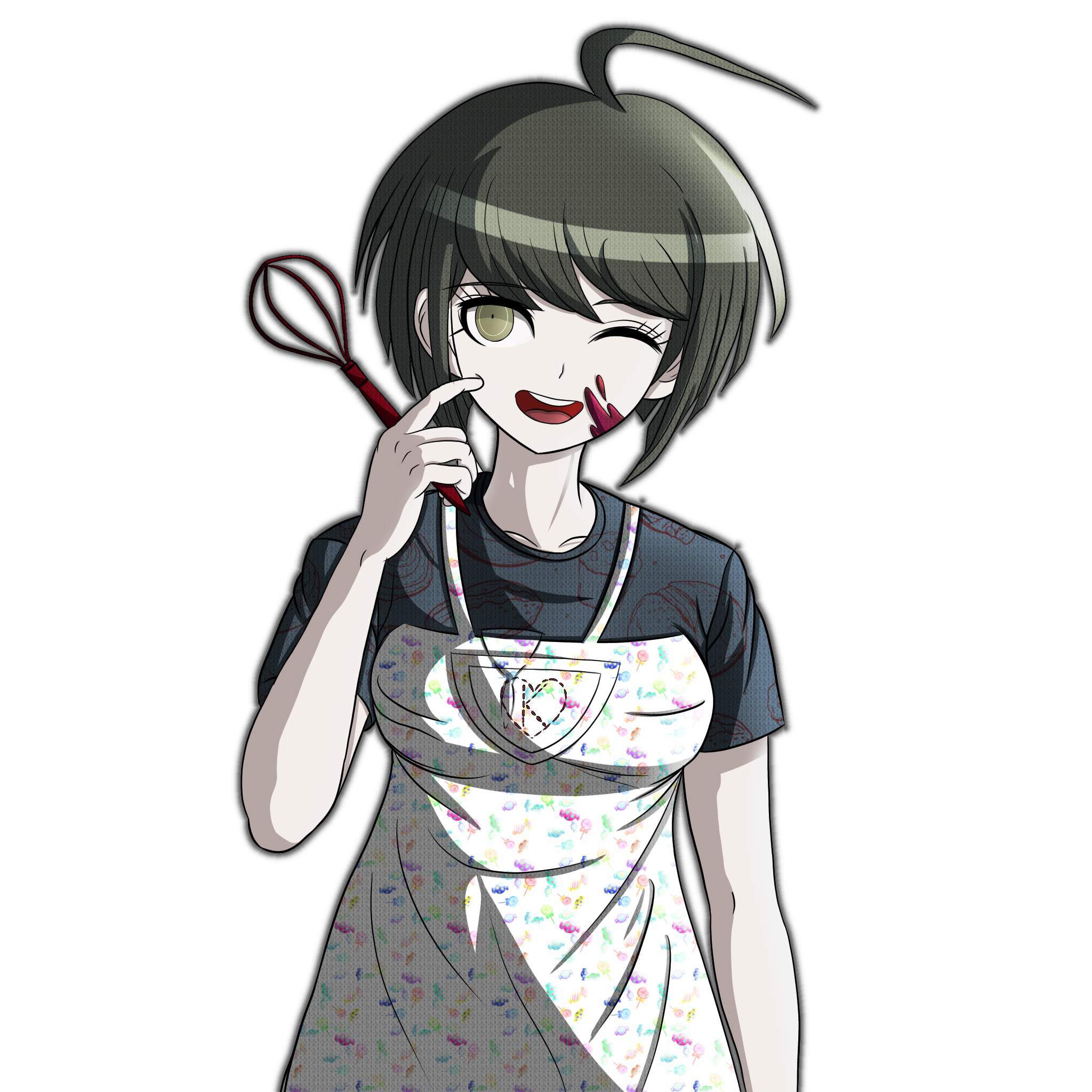 Komaru Naegi As The Ultimate Baker Sprite Edit Tutorial Danganronpa Amino 