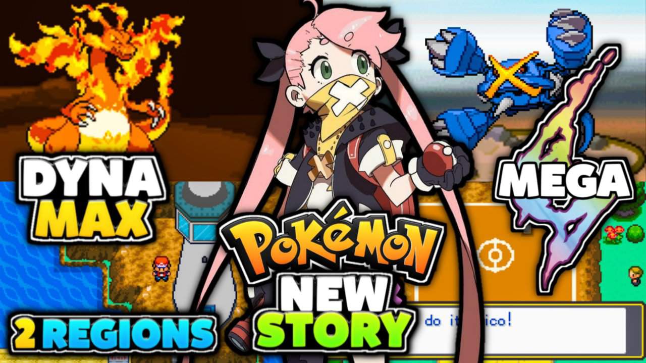 New Pokemon Gba Rom Hack 21 With Mega Evolution Pokemon Gba With Dynamax New Story 2 Regions Pokemon Amino