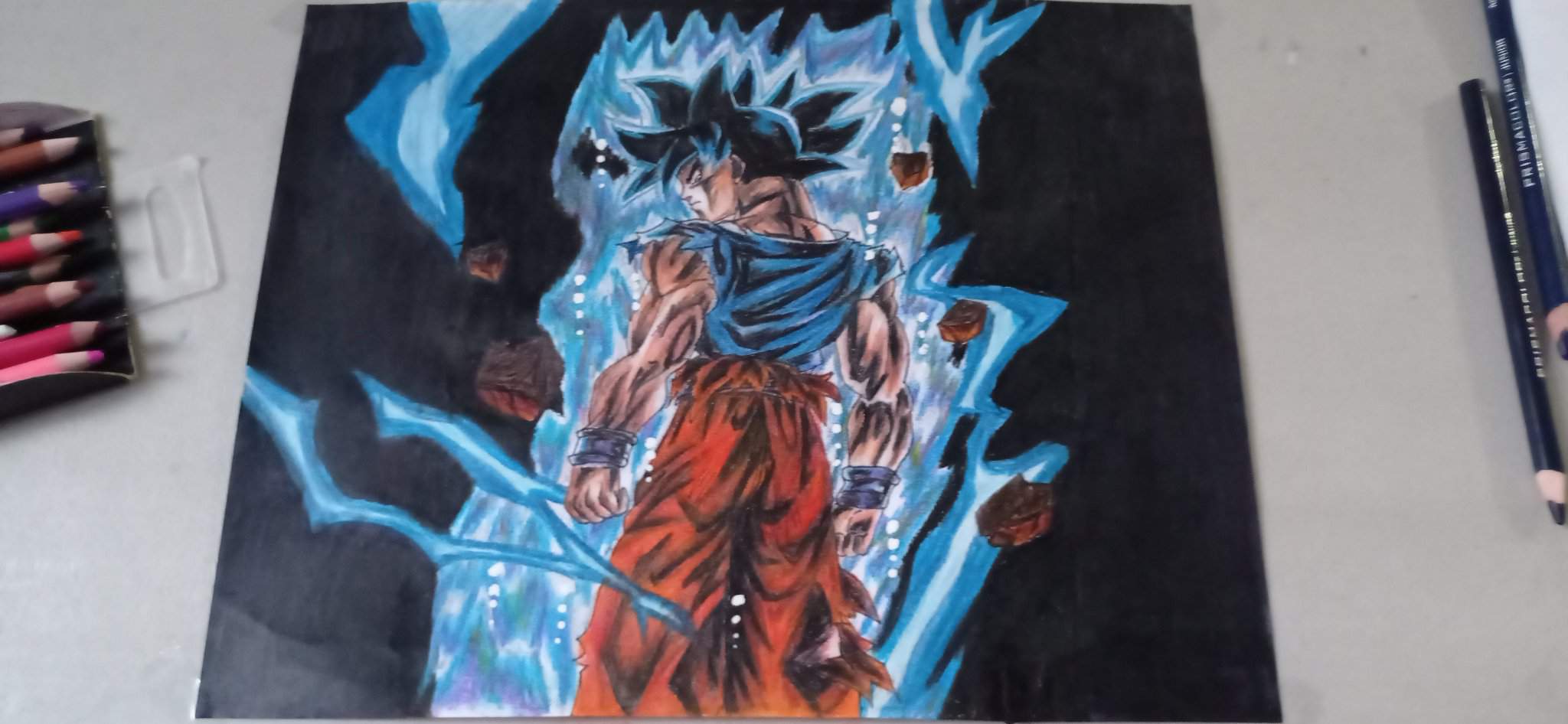 Mi Dibujo De Goku Ultra Instinto Señal Estilo Legends Que Tal Me Quedo Dragon Ball EspaÑol Amino 