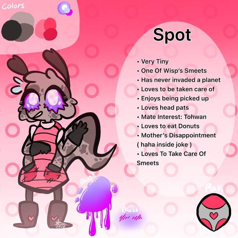 Invader Spot Reference Sheet 