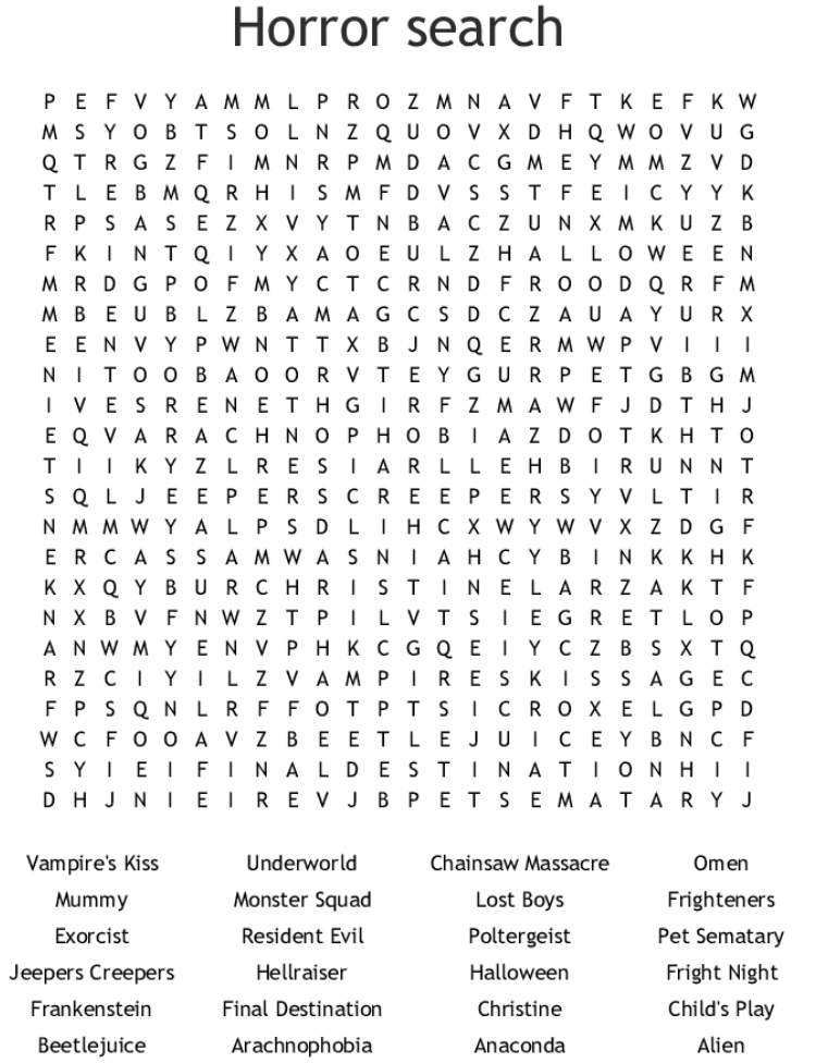 horror-word-search-monster-facts-amino