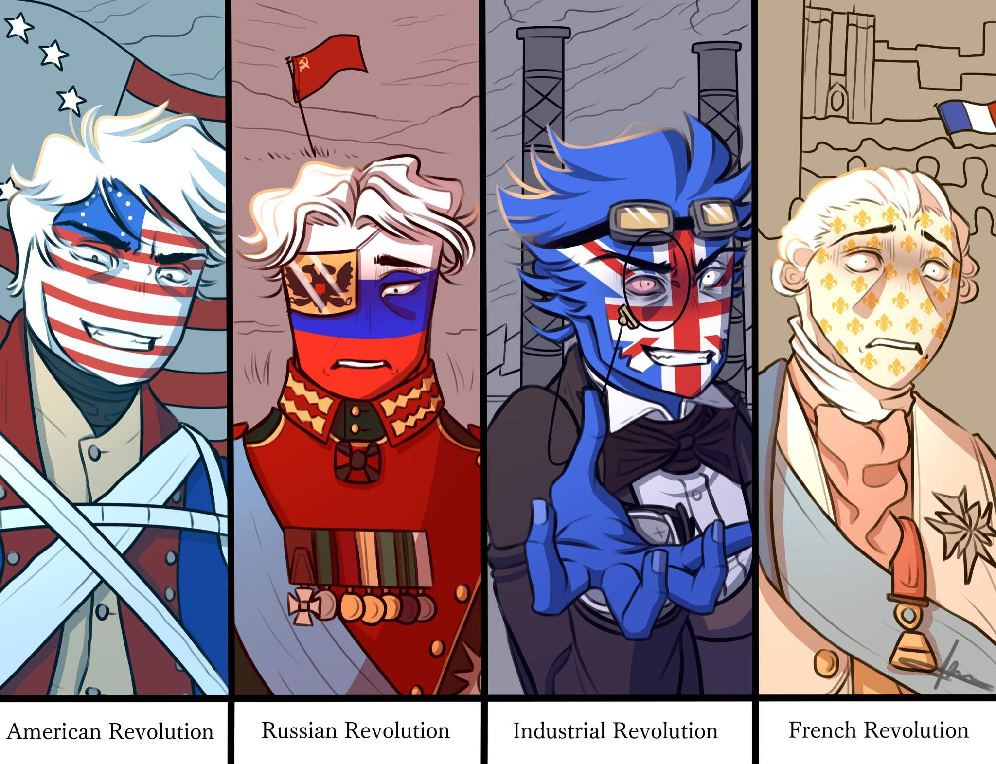 Revolutions | •Countryhumans Amino• [ENG] Amino