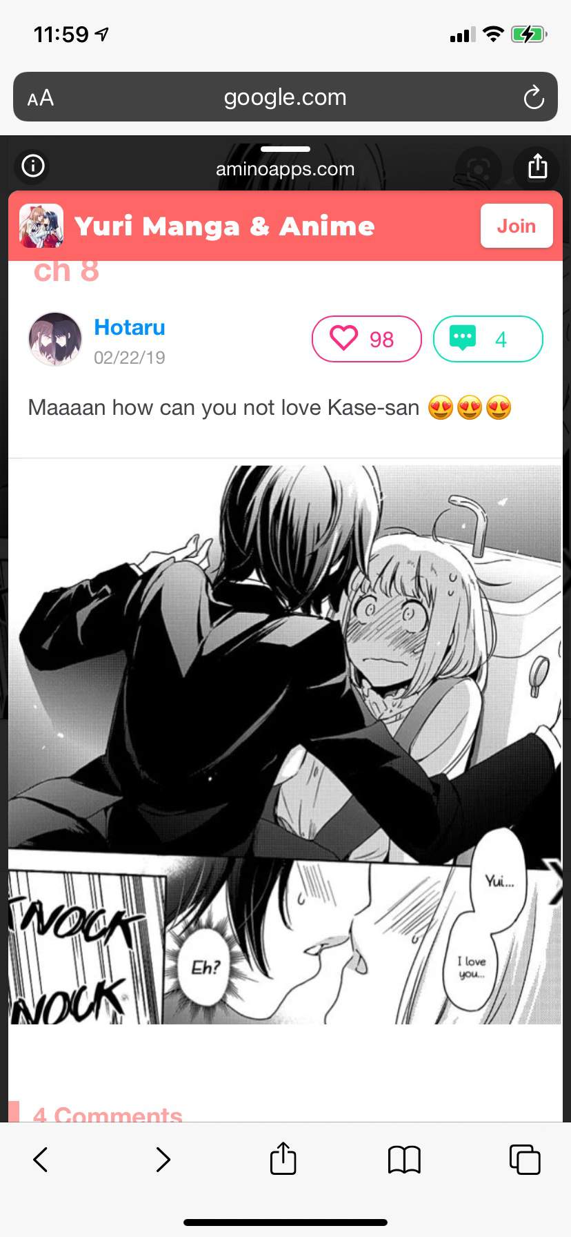 Asagao To Kase San Manga Yuri Manga Anime Amino