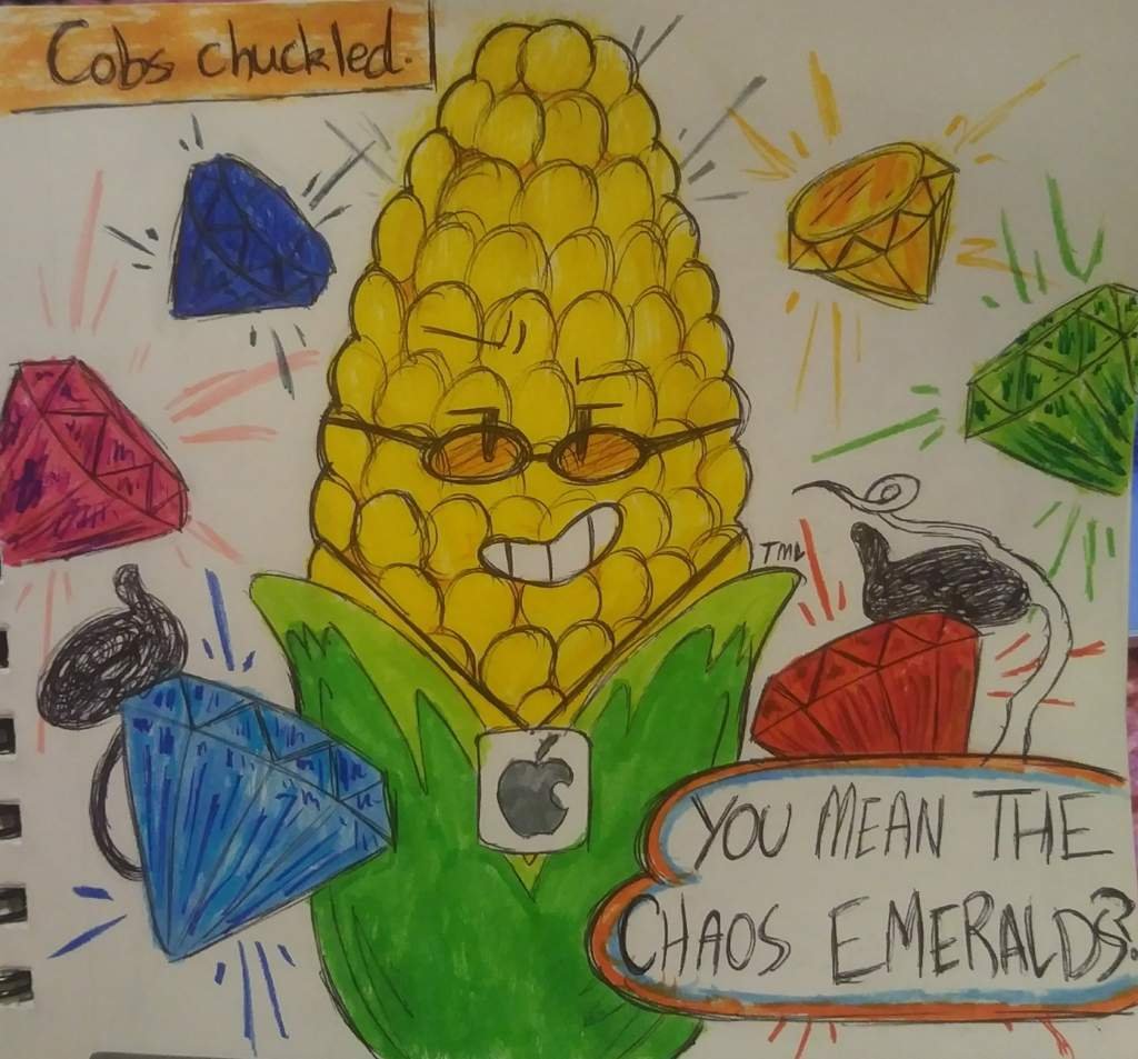 Steve Cobs x Chaos Emeralds (270k+ fanfic) Inanimate Insanity Amino Amino