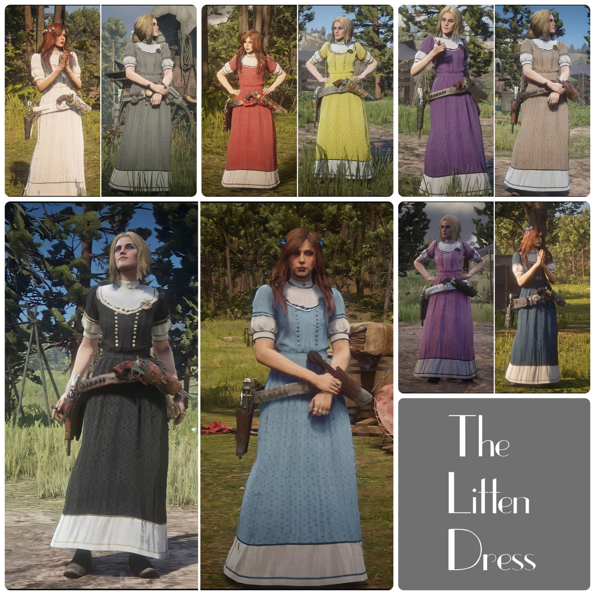 Clothing Spotlight: The Litten Dress. | The Red Dead Amino
