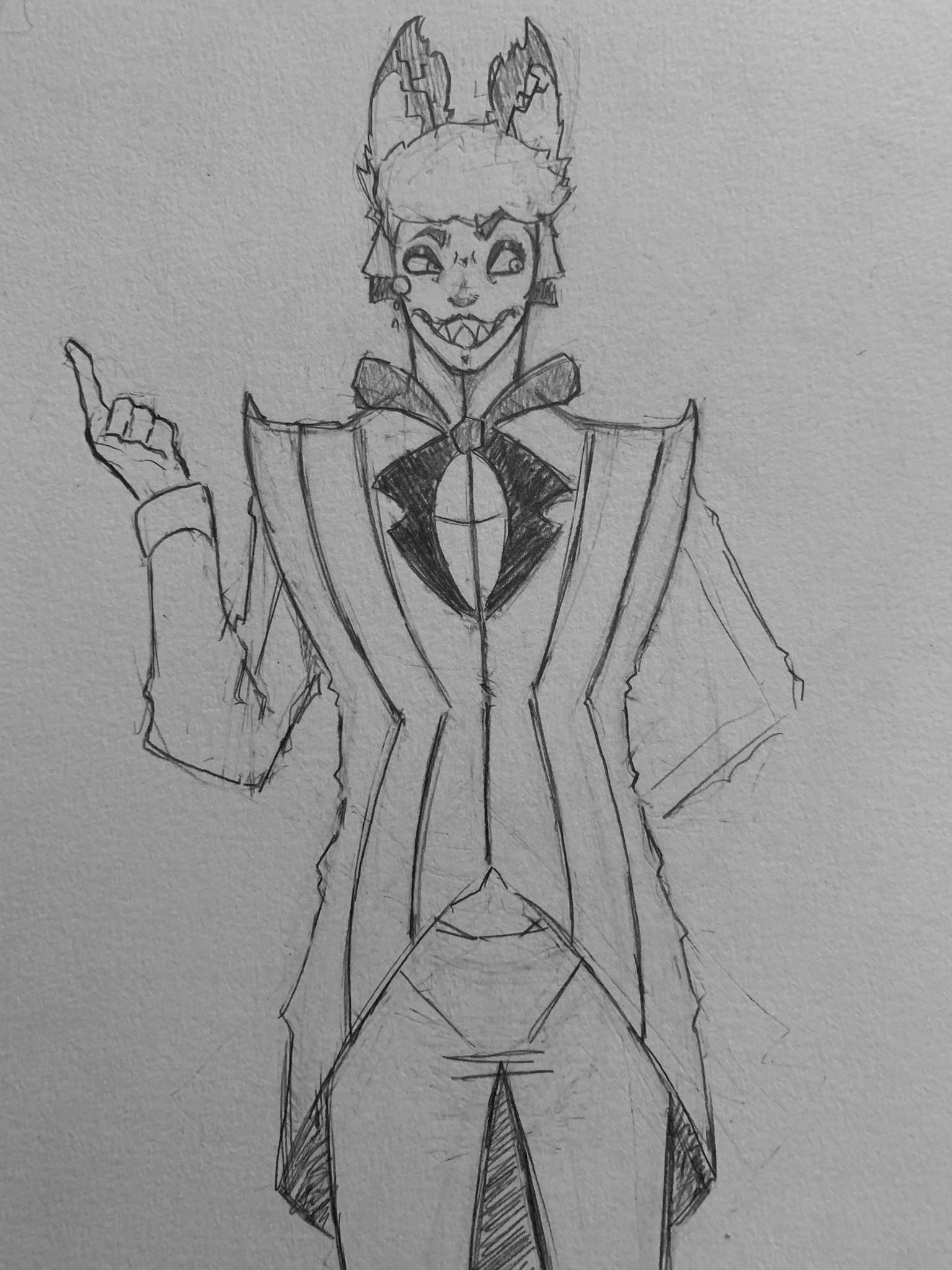 Alastor Wip Hazbin Hotel Official Amino