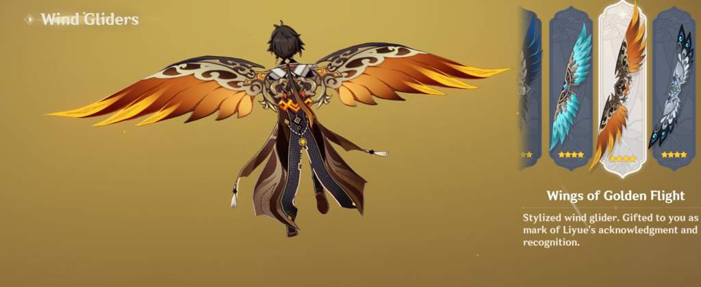 All Gliders Unlocked! Genshin Impact Amino