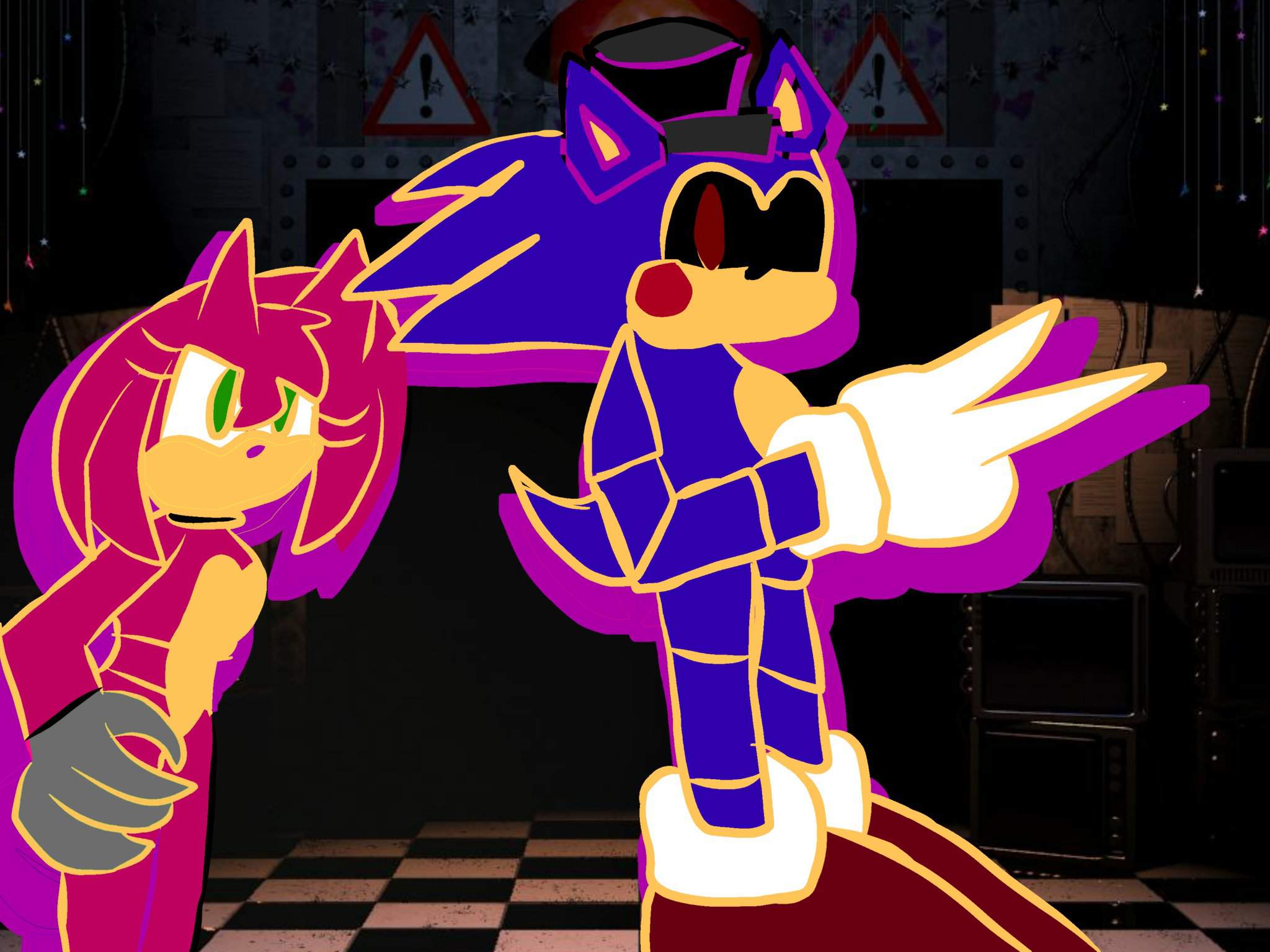 Sonic The Hedgehog Crossed With Fnaf Sonic The Hedgehog Amino