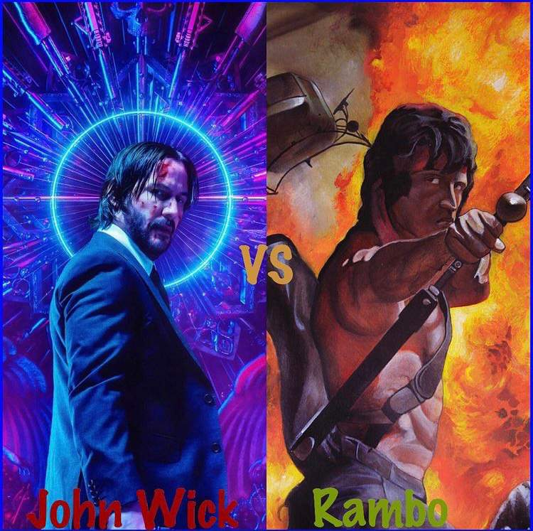 John Wick Or Rambo Battle Arena Amino Amino