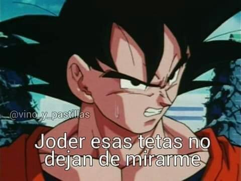 Joder esas tetas no dejan de mirarme DRAGON BALL ESPAÑOL Amino