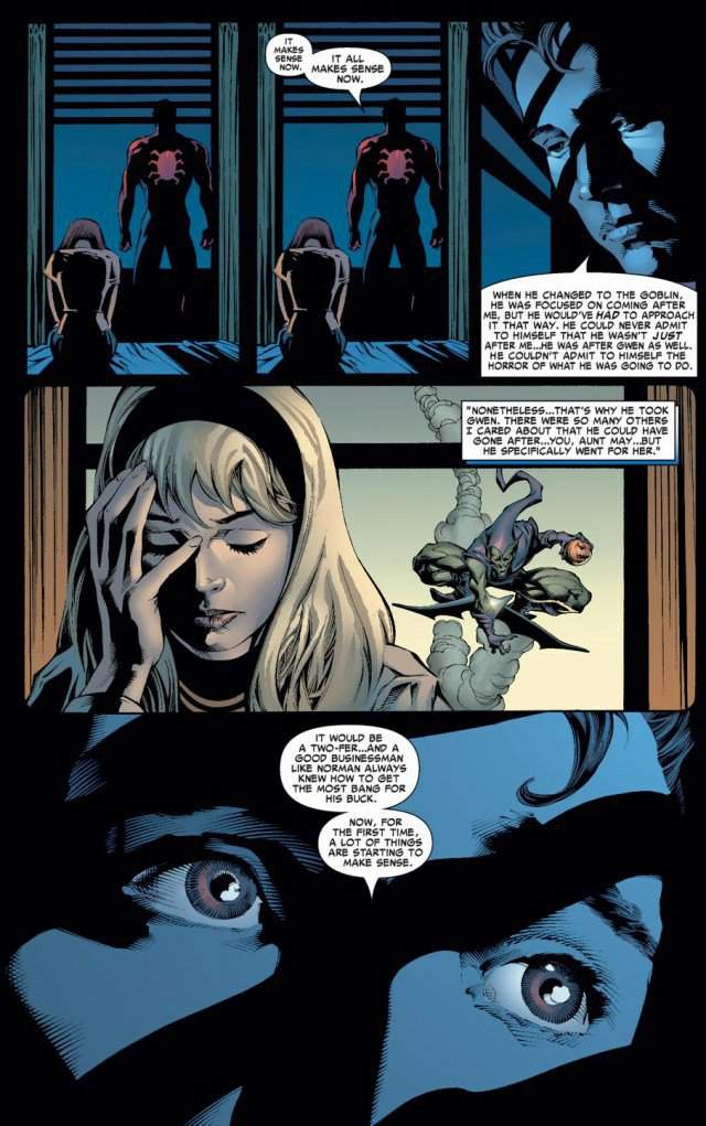 Spider Man Learns Norman Osborn And Gwen Stacy Slept Together Comics