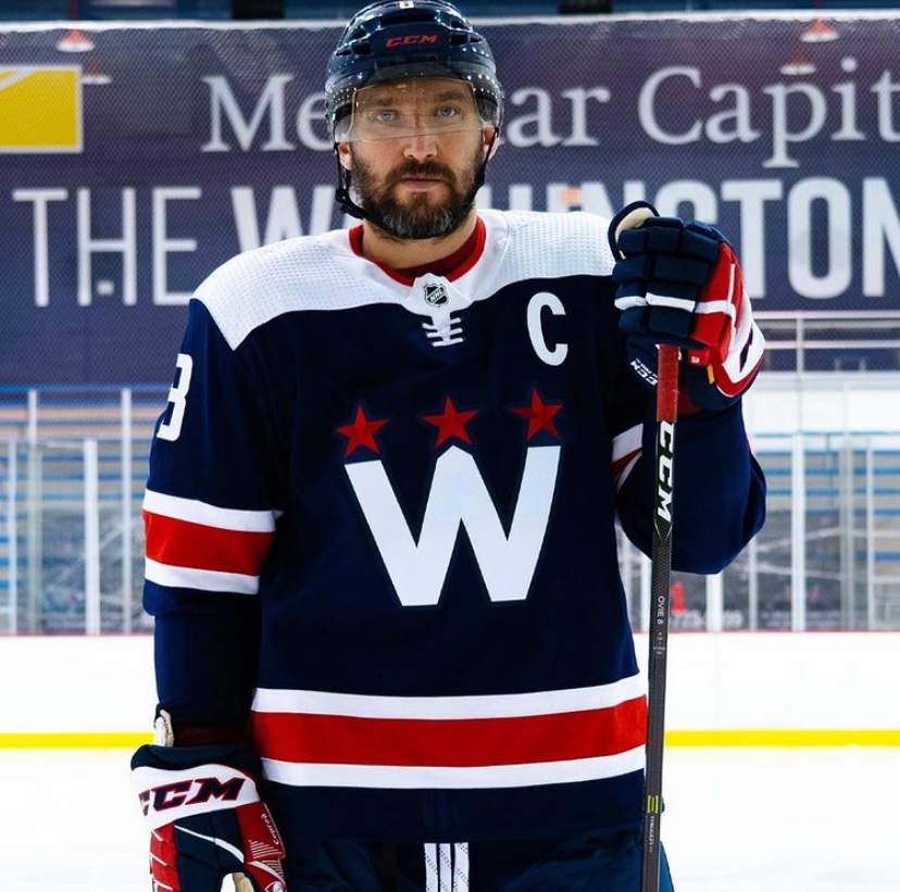 capitals unveil jersey