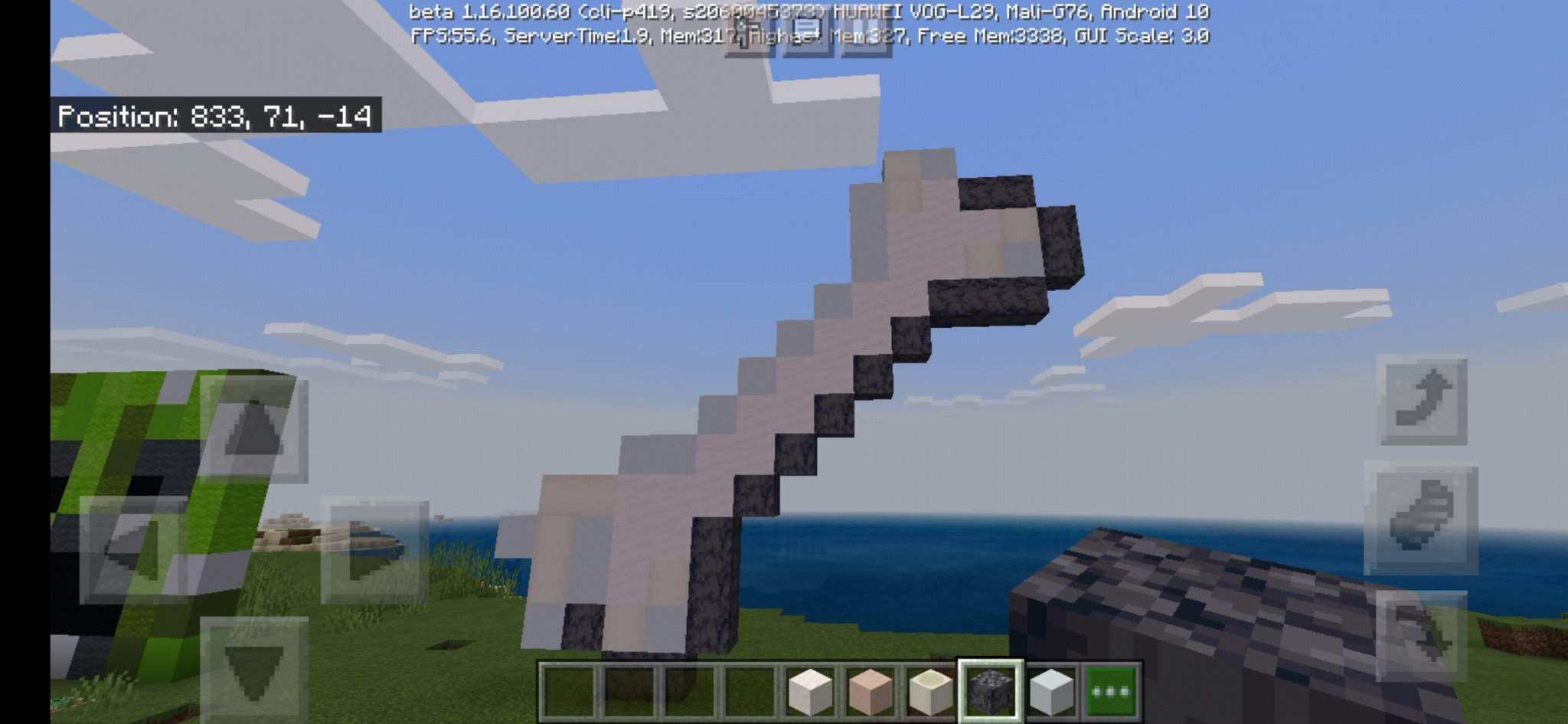 So I Built A Pixel Art Of A Bone In Minecraft pole Winner Minecraft 