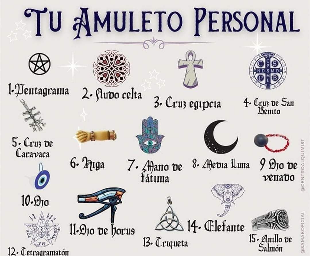 Significados De Amuletos Personales Ocultismo Amino