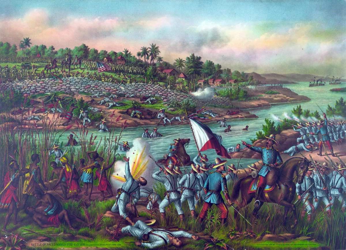 February 45, 1899 The PhilippineAmerican War Begins World History