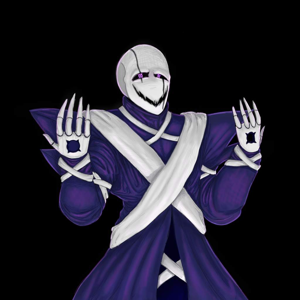 x-tale gaster! fan art by alex