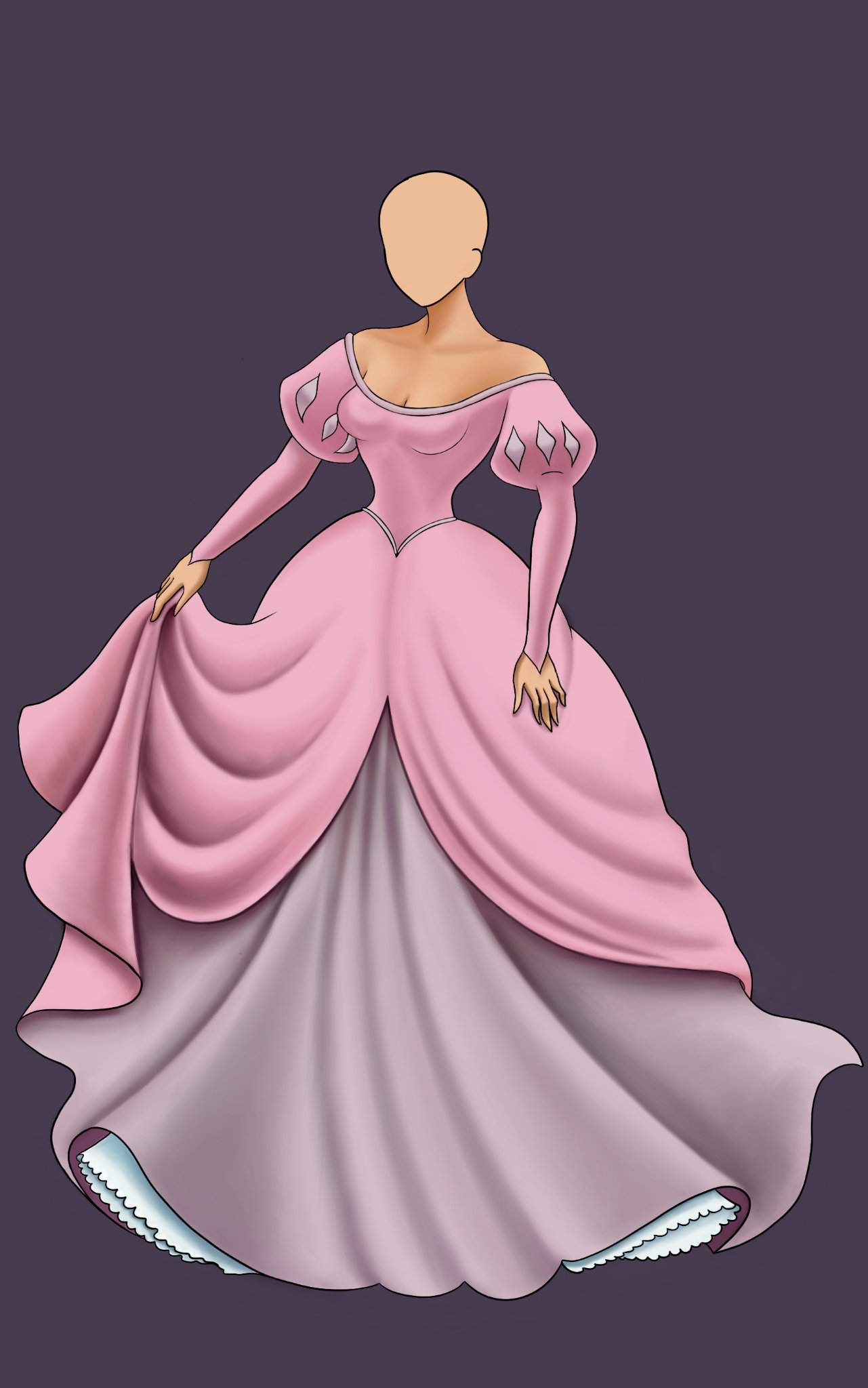 Upcoming artwork Anime girls on Disney princesses dress theme. Guess the  Anime character i did picked for this drawing.... | Anime Amino