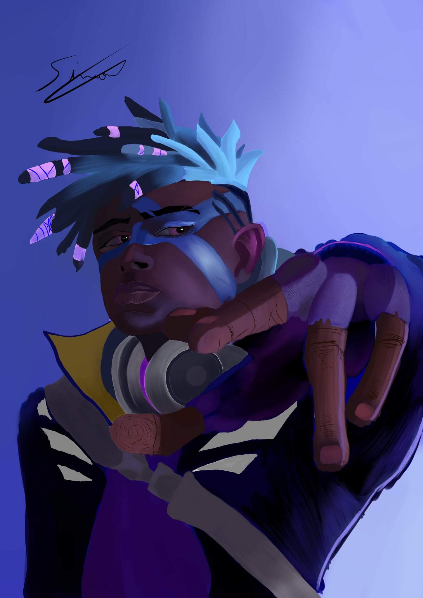 Fanart Ekko | League Of Legends En Español Amino