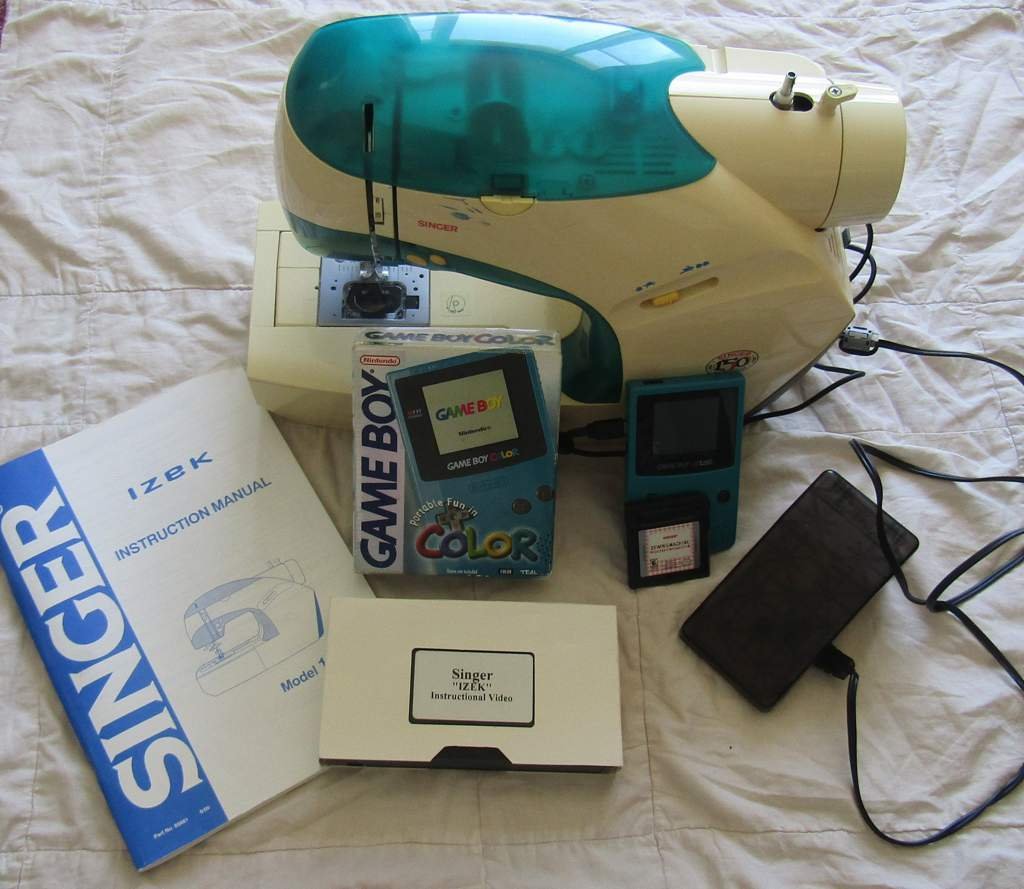 [Game Boy Color] Singer Izek Sewing Machine (2000) Wiki Retro Amino Amino