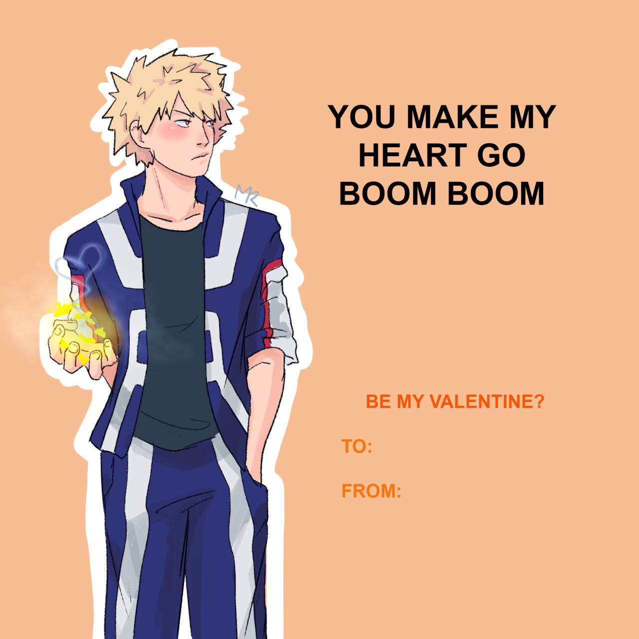 mha valentines cards