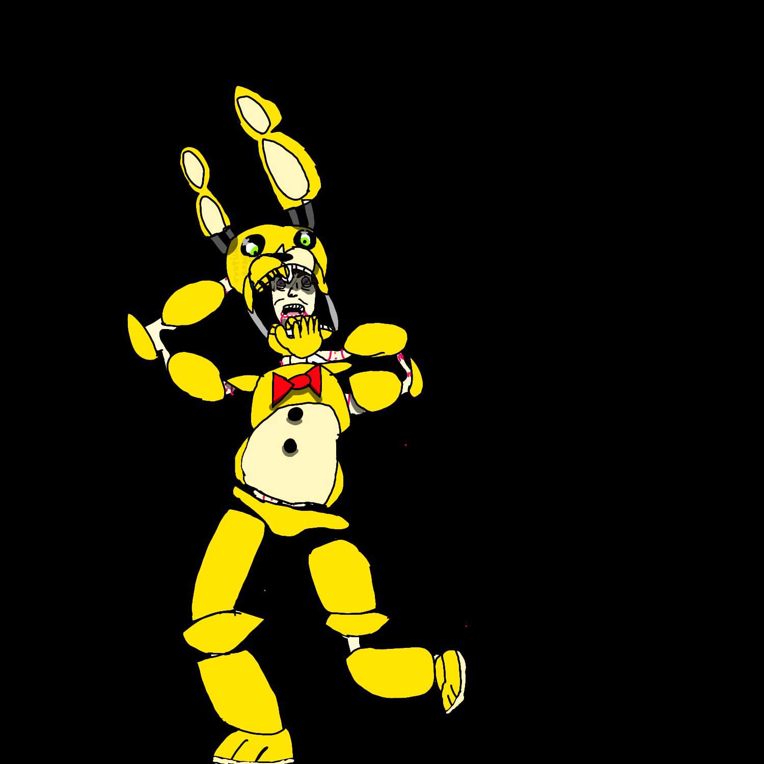 Silver Eyes Springbonnie and Dave Five Nights At Freddy's Amino