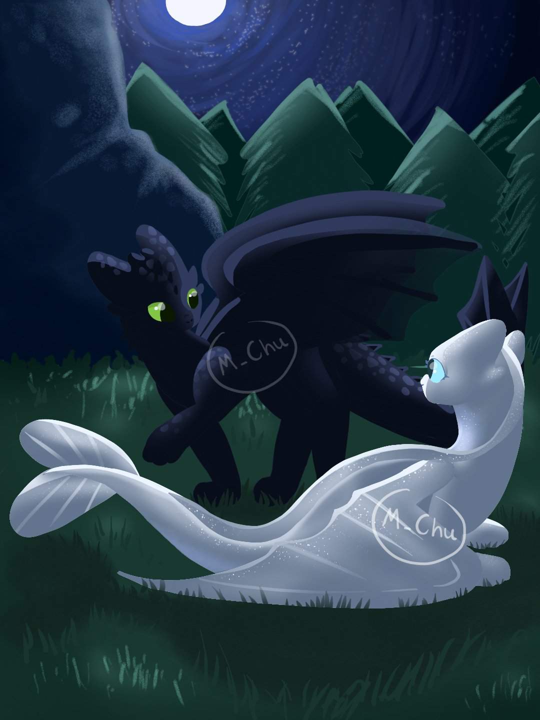 Toothless And Lightfury H T T Y D Amino