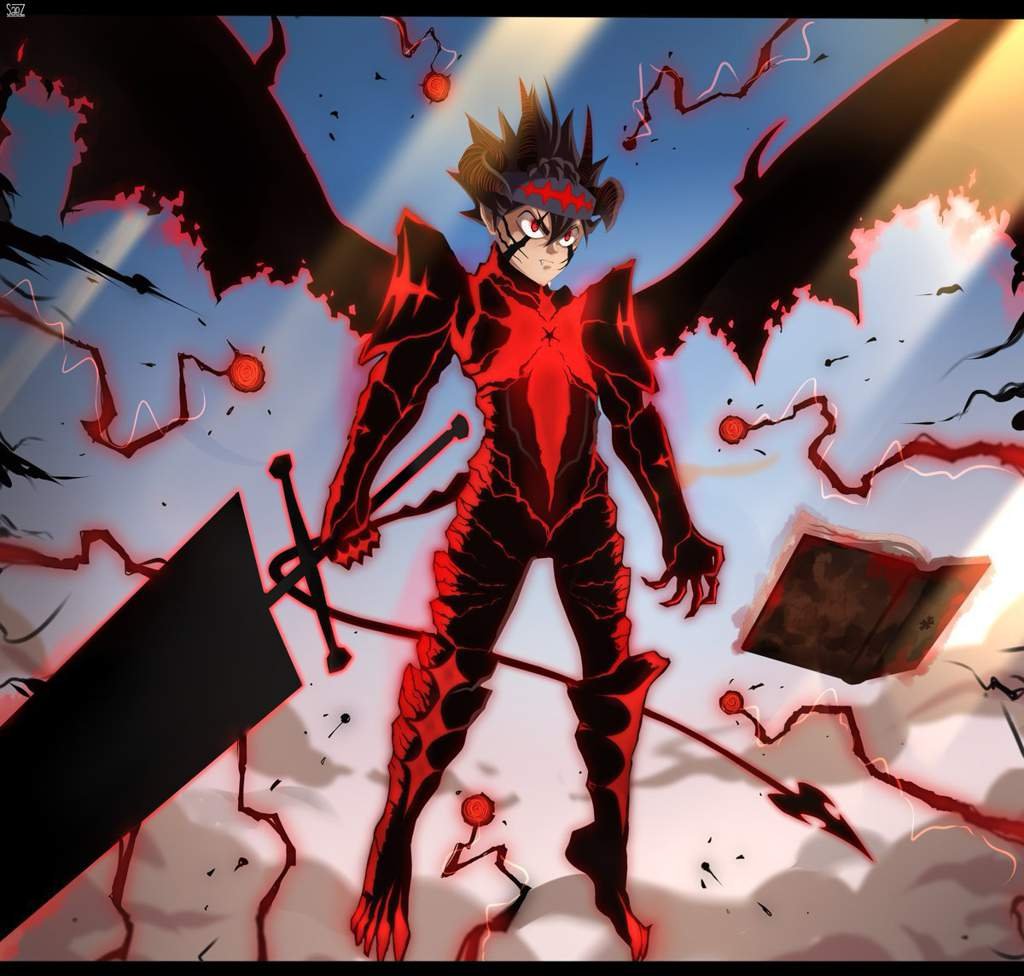 Asta full demon form | Anime Amino