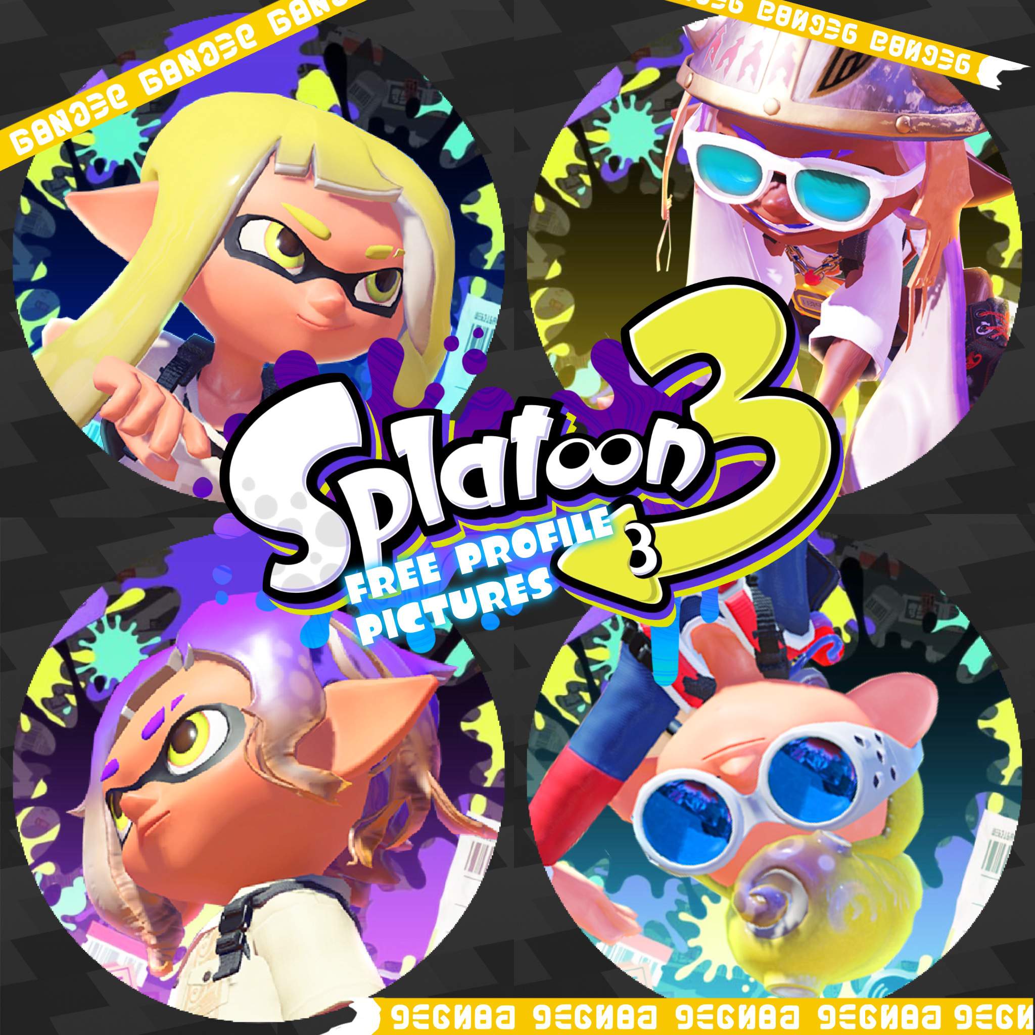 Splatoon 3 PFP Edits | FREE To Use | Splatoon Amino