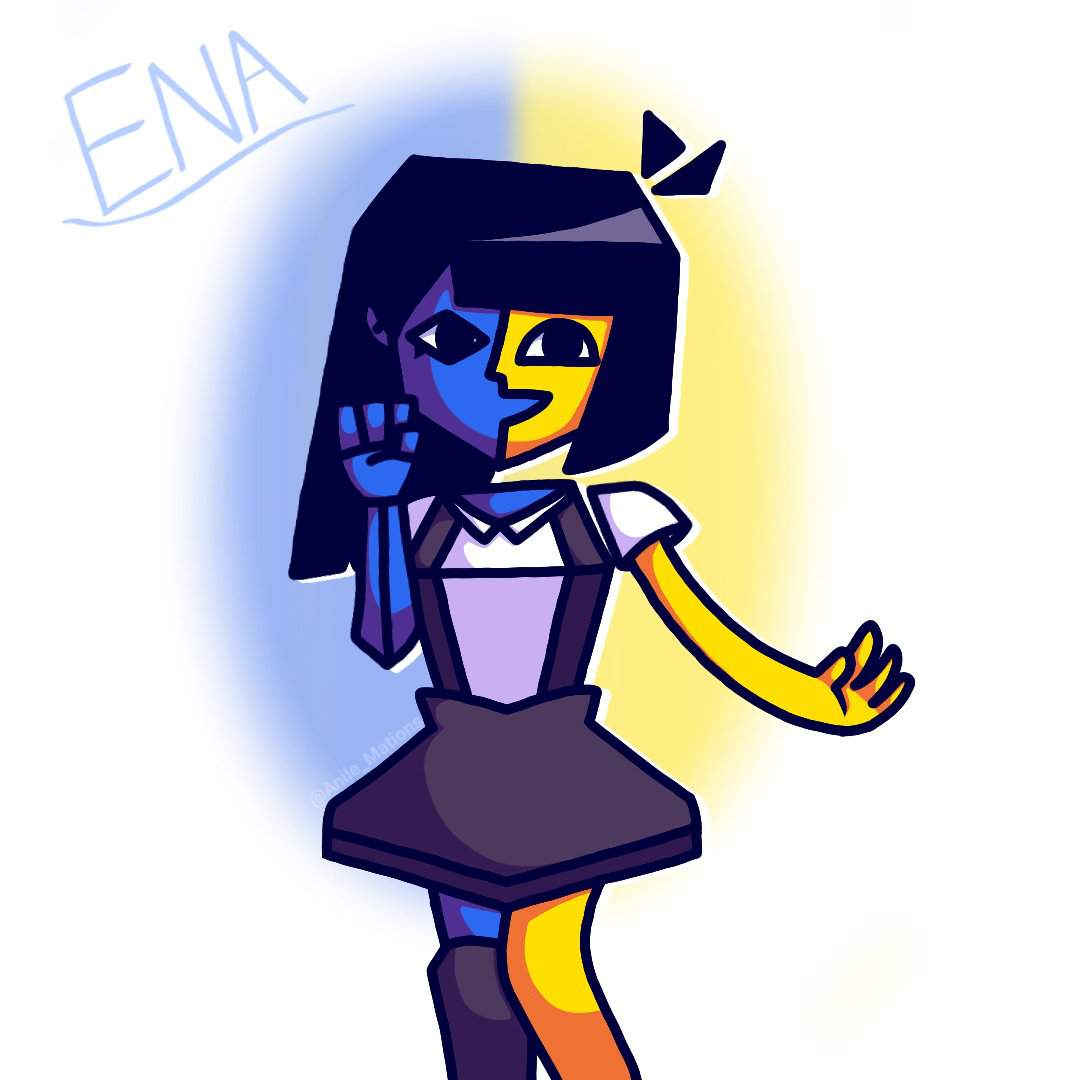 💙ena💛 Aka Weirdcore Picasso Painting (fanart) 