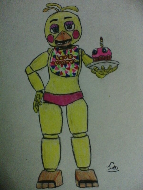 Dibujo de Toy Chica: | FNaF Amino [ Español ] Amino