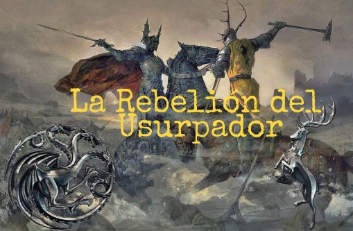 La Rebelion De Robert Game Of Thrones En Espa Ol Amino