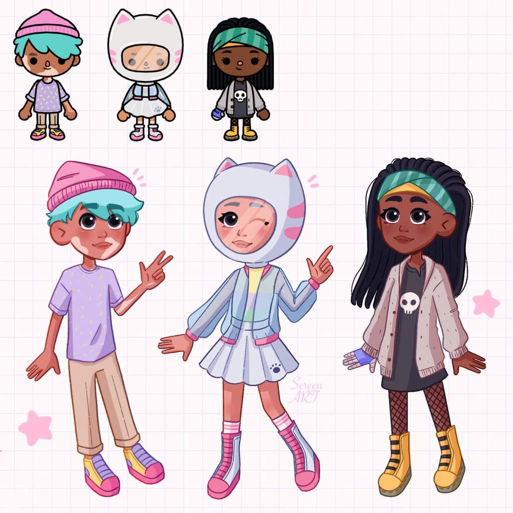 View 29 Wallpaper Aesthetic Toca Boca Characters