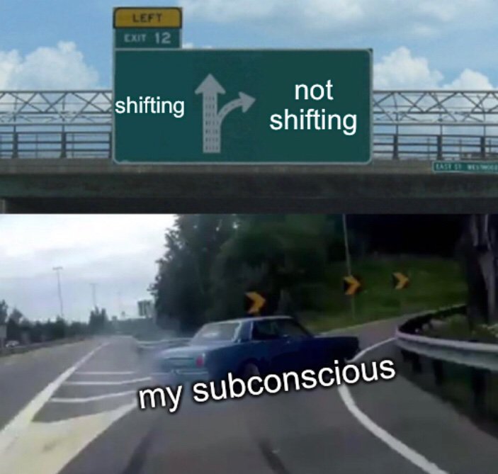 shifting memes because there’s nothing else to do Reality Shifting Amino