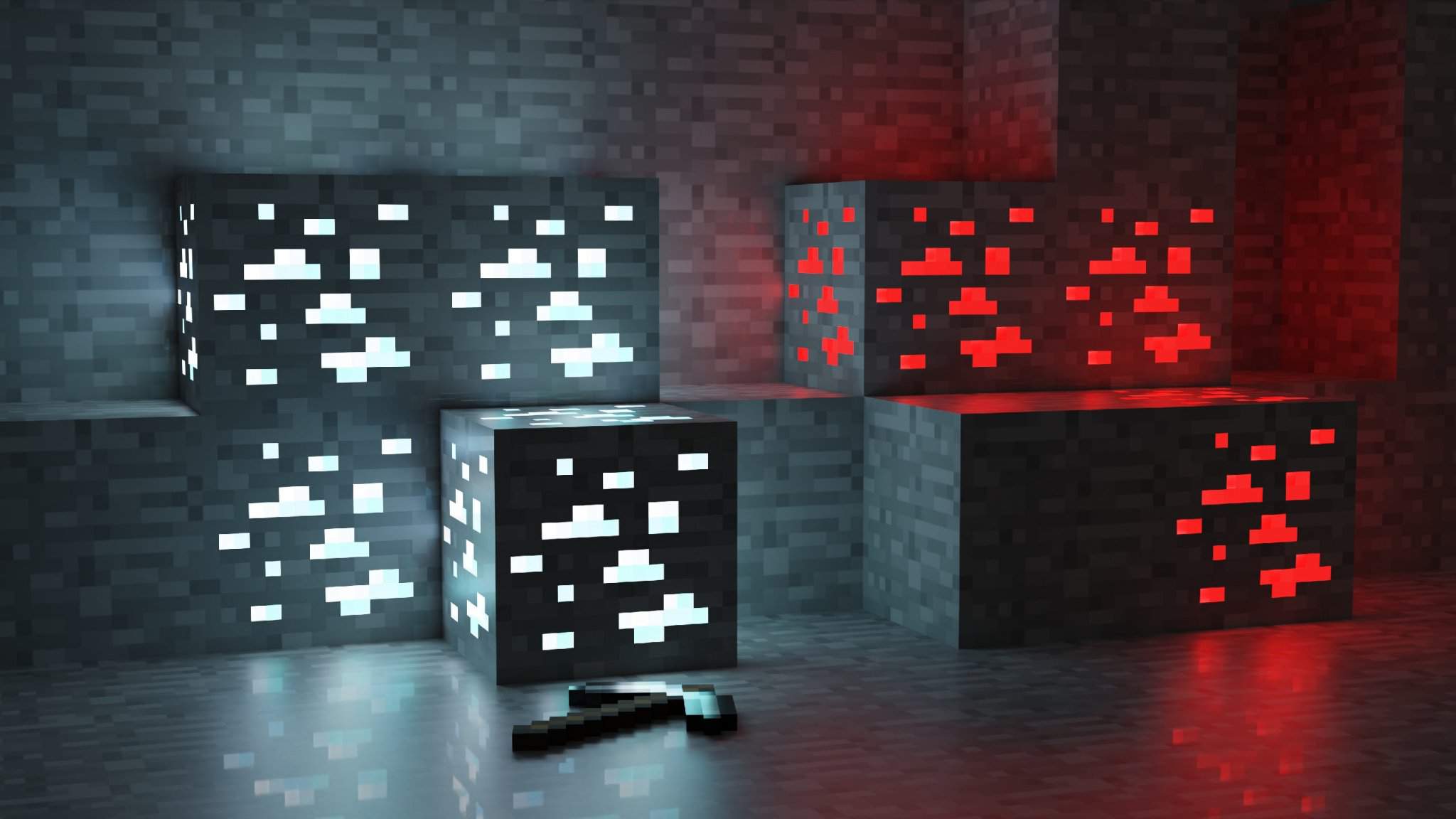 Glowing Minecraft