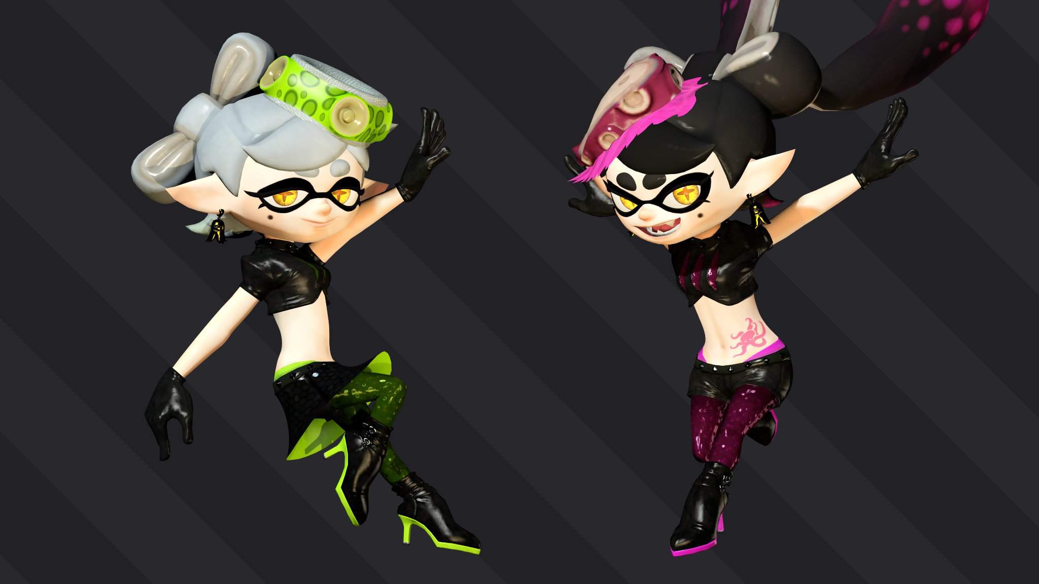 Octo Callie And Marie Splatoon Amino