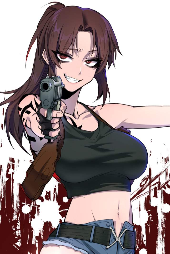 Revy Alias Dos Manos Wiki Roleplay Escolar Amino