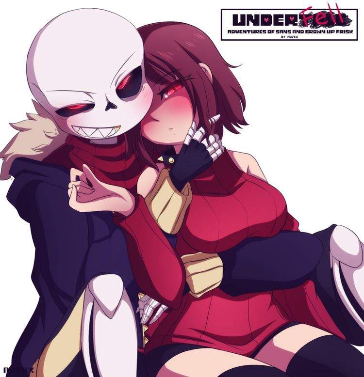 basically this is information about underfell frisk, also credits to the ar...