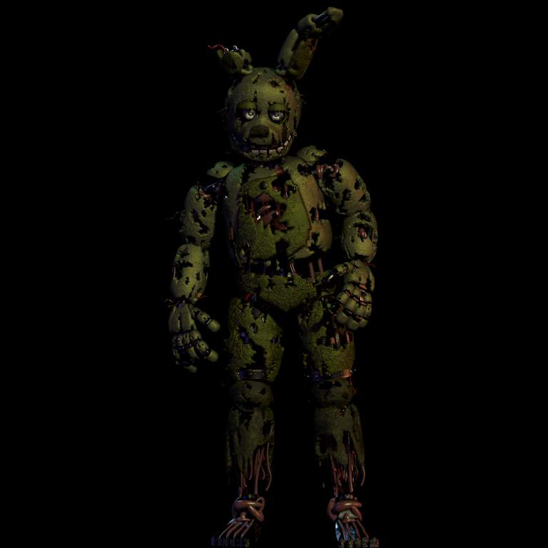 Springtrap And Scraptrap theory P1: body look Five Nights At Freddy's ...