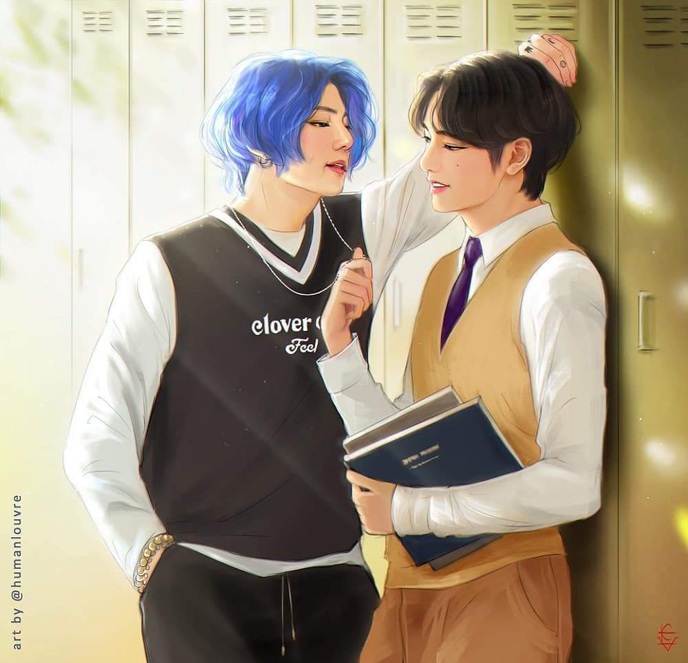 Taekook Fanart By Humanlouvre Part 1 TaeKookLand Amino