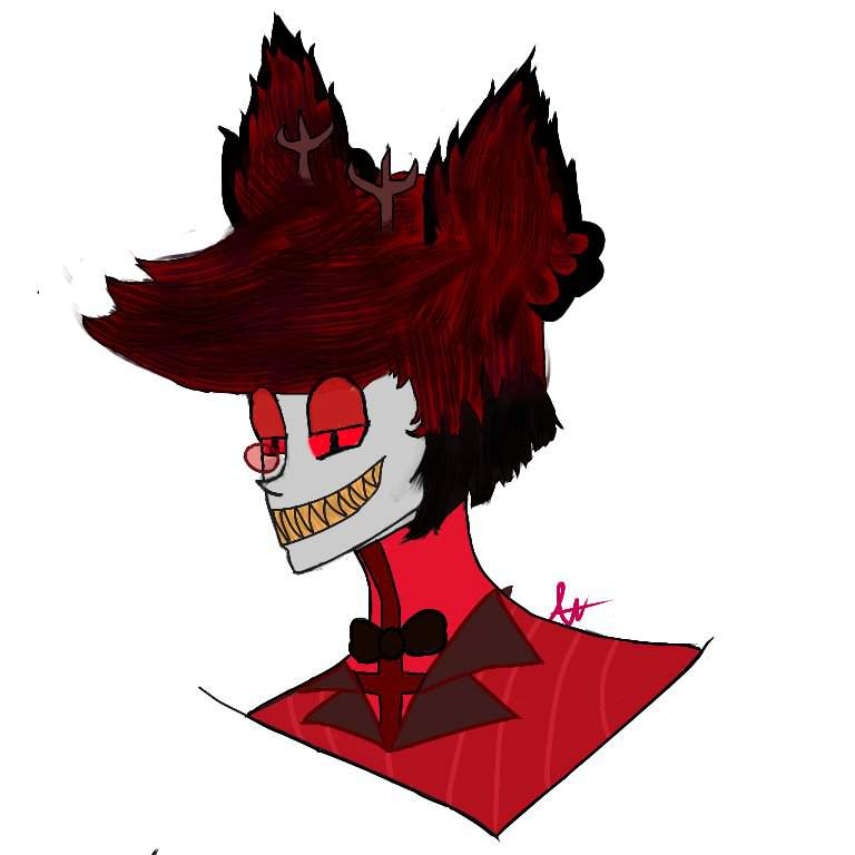 Alastor Drawing •hazbin Hotel• Amino