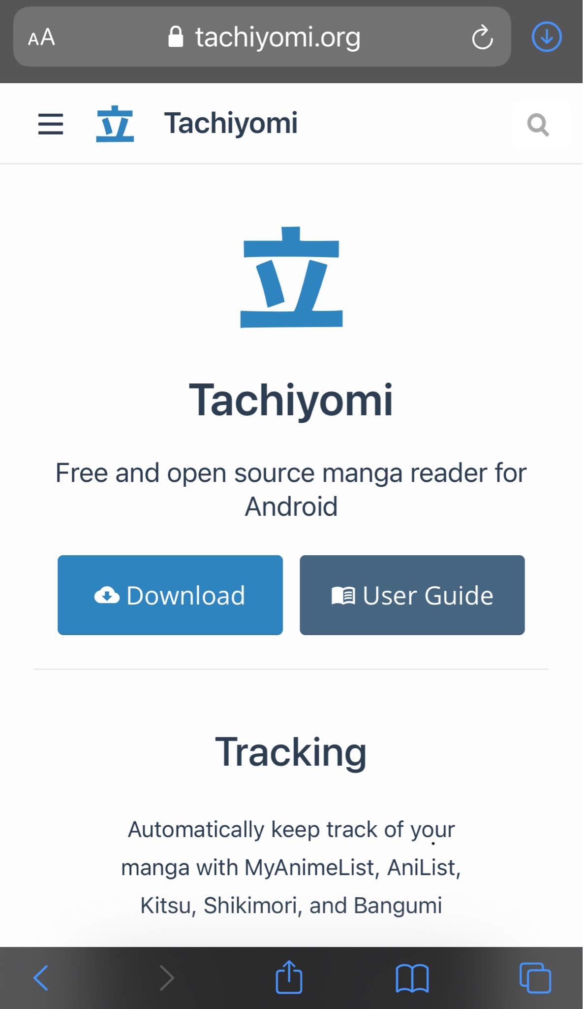 tachiyomi ios