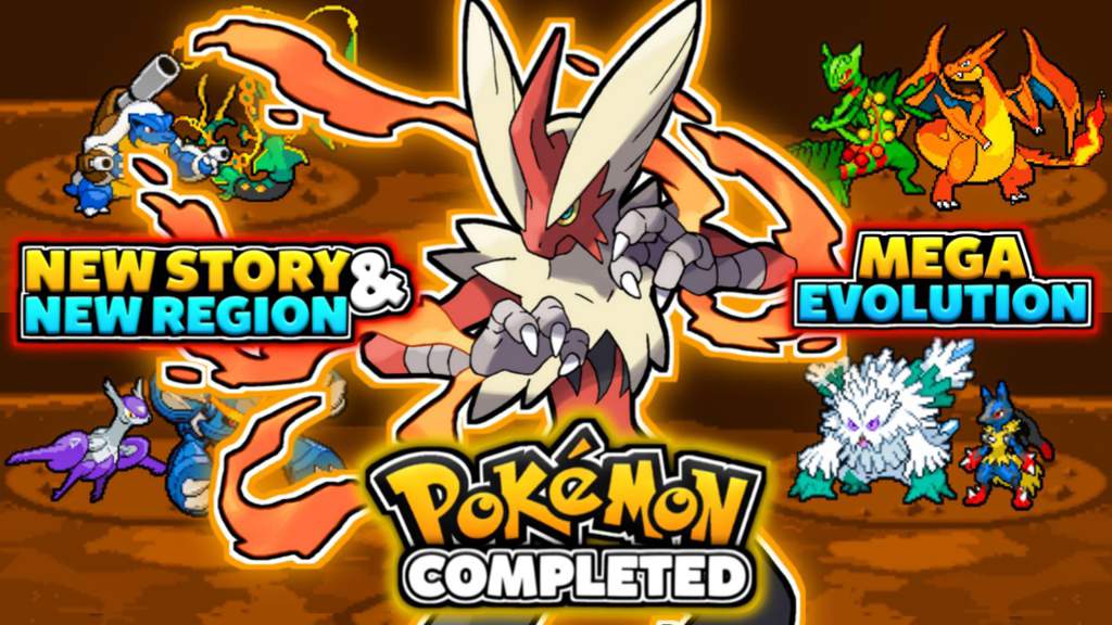 New Completed Pokemon Gba Rom Hack Pokemon Gba With Mega