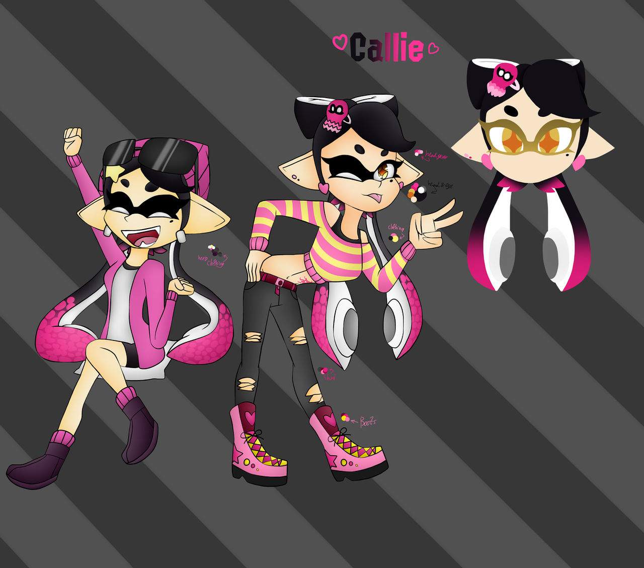 Callie And Marie Casual Clothings Splatoon Amino 4501