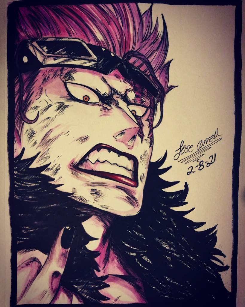 Eustass Kid Drawing One Piece Amino
