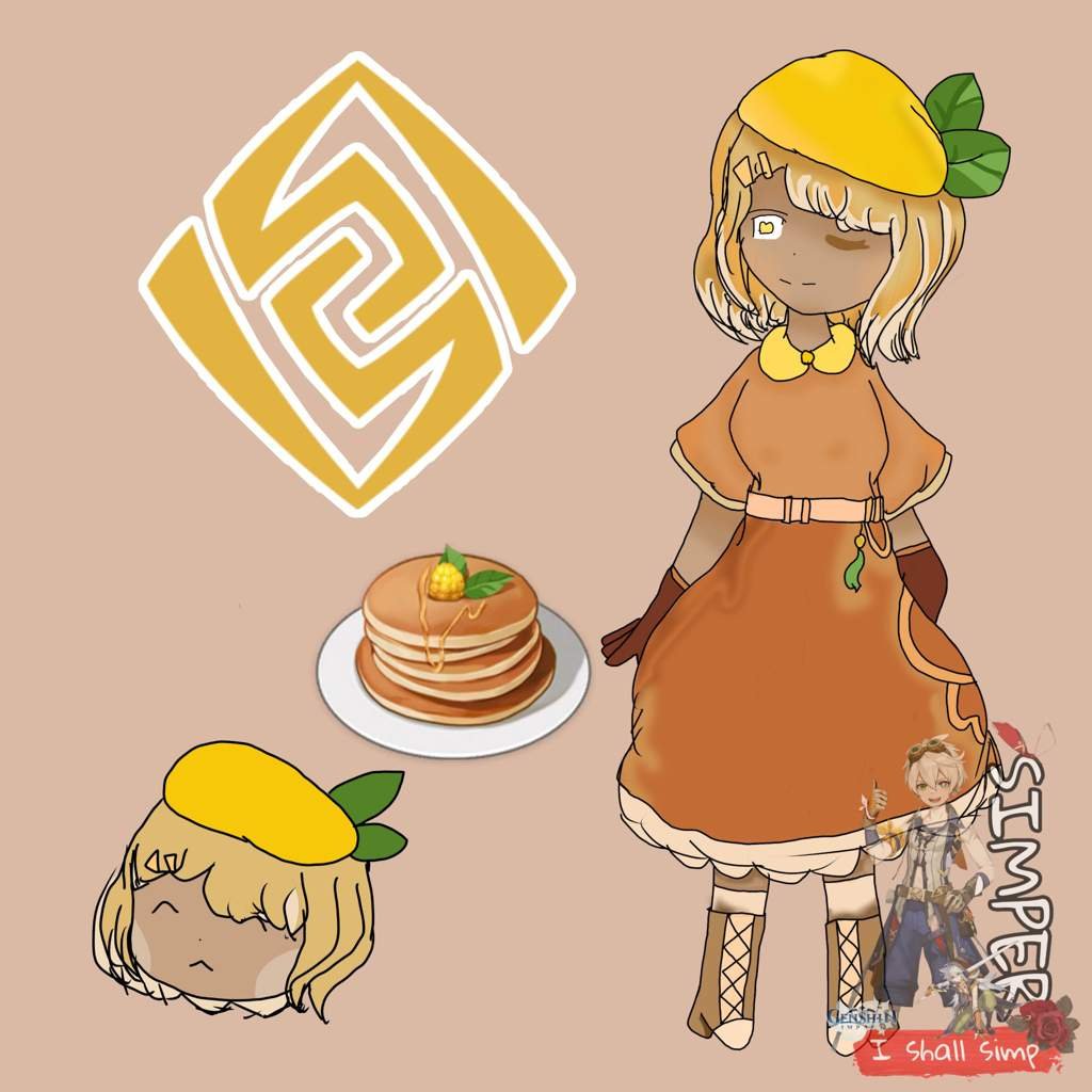 Tea break Pancake 🥞 Genshin Impact Amino