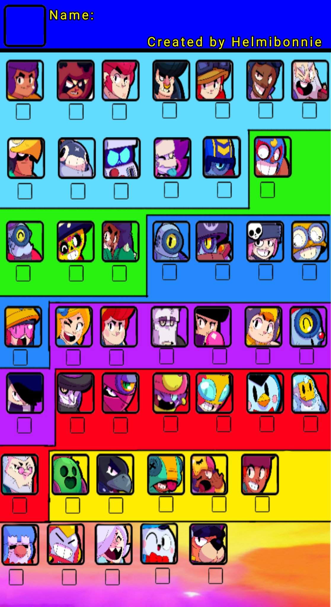 Brawl Stars Checklist Brawl Stars Amino